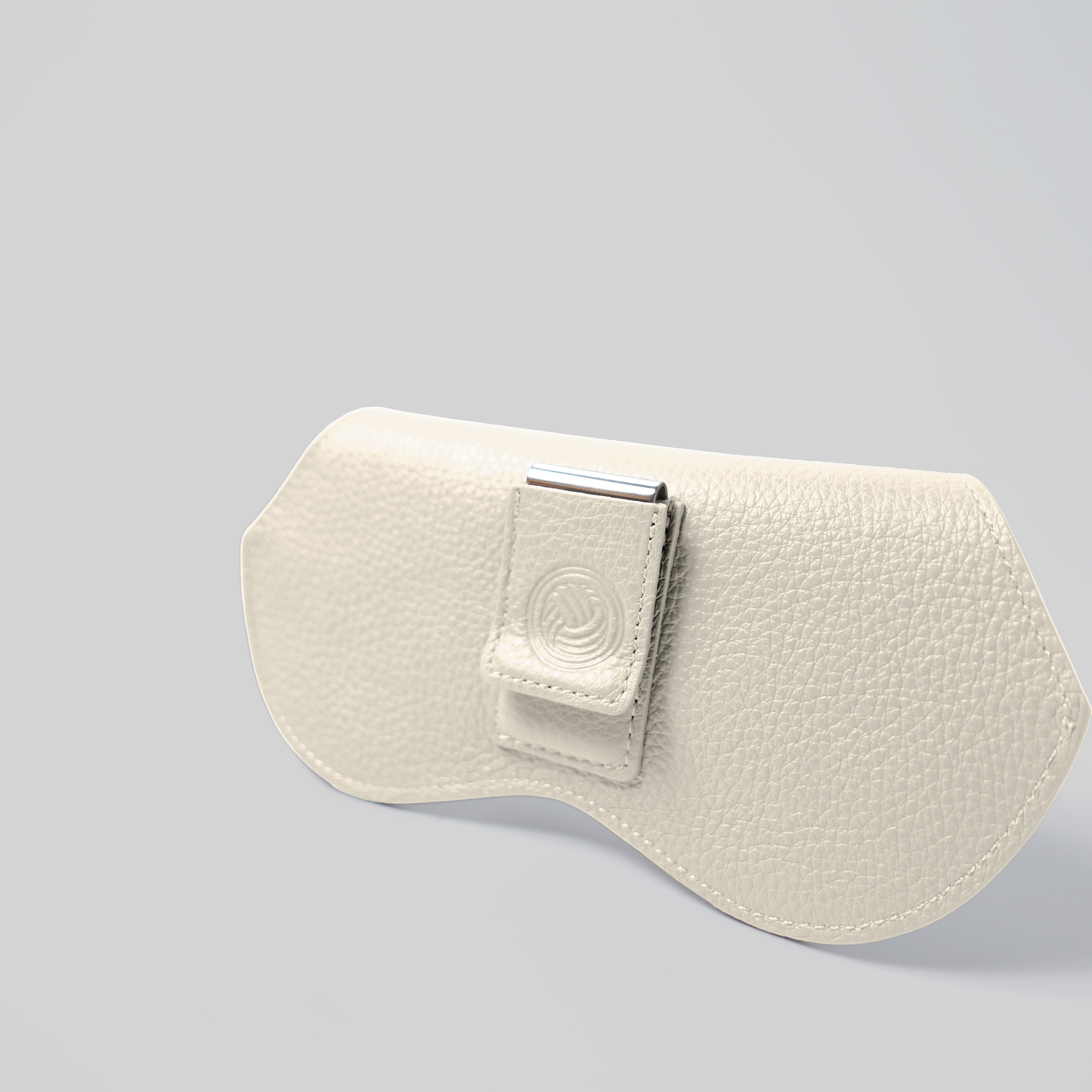 GLASSES CASE WHITE